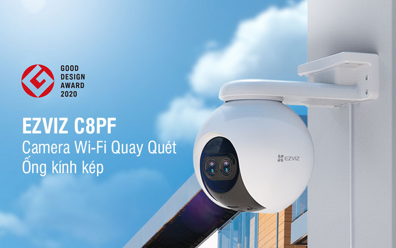 camera wifi quay quet ong kinh kep ezviz c8pf 6