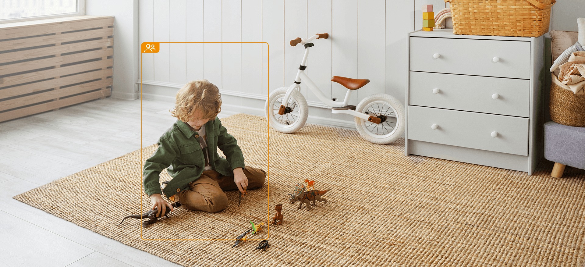 Camera rex 2D Imou GK2DP-3C0W 3MP 3K 8 Camera wifi Imou GK2DP-3C0W phát hiện con người