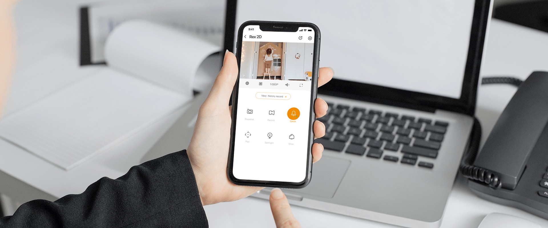 Camera rex 2D Imou GK2DP-3C0W 3MP 3K 11 Camera GK2DP-3C0W đàm thoại 2 chiều